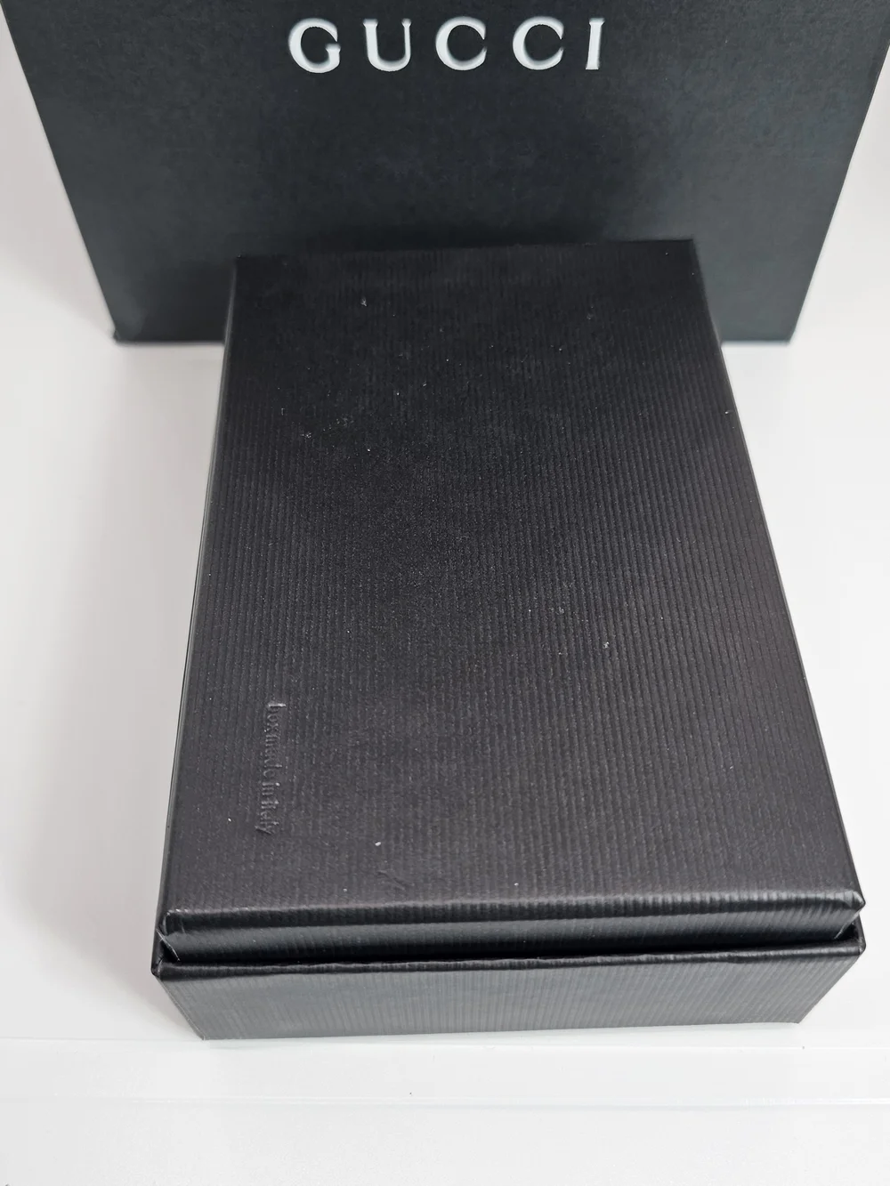 Gucci White Quilted Mini Wallet with Gold Accent - Picture 11 of 16